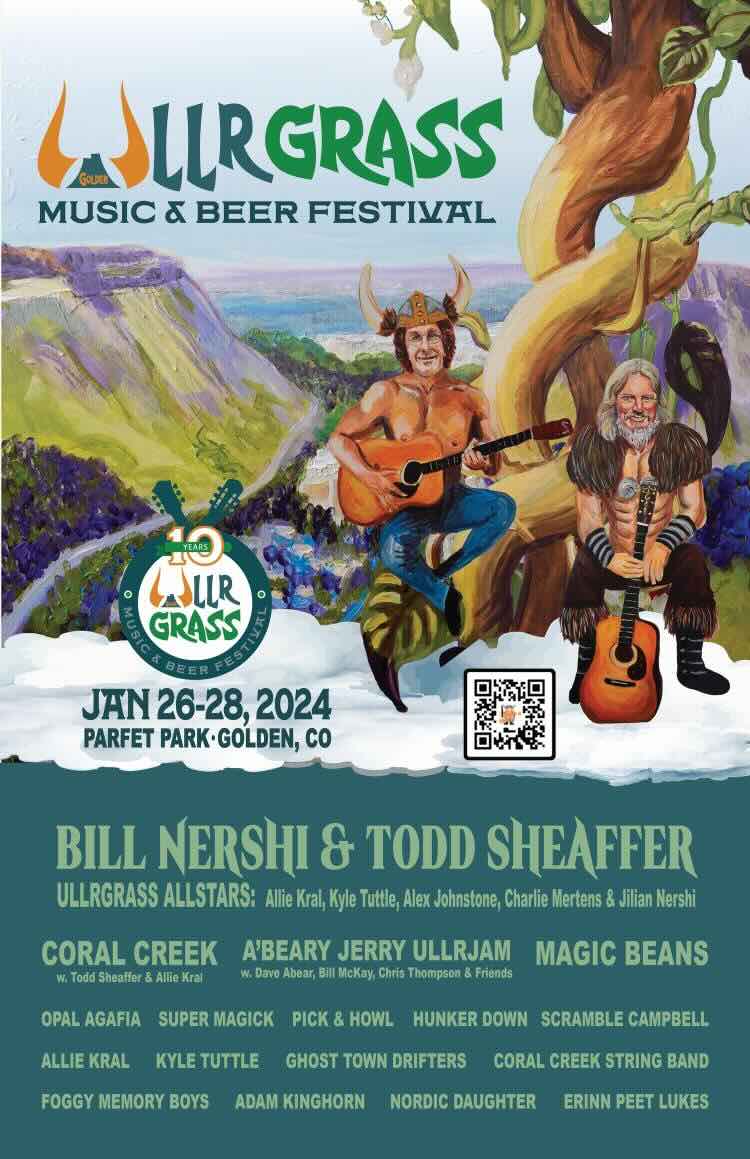 UllrGrass 2024 Lineup POster UllrGrass 2024 Lineup POster