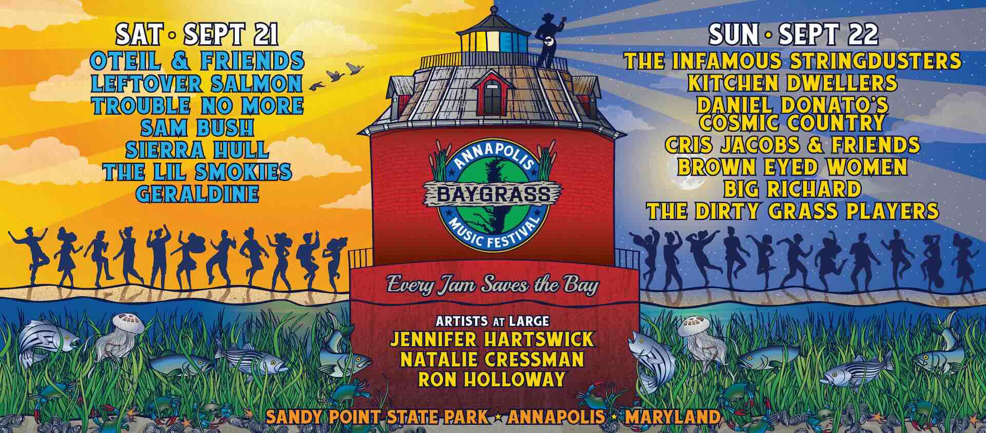 2024 Annapolis Baygrass Daily Lineups 