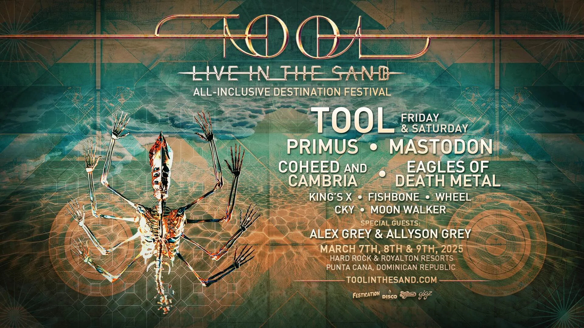 TOOL_live_in_the_sand_1920X1080 Tool Announce "Live in the Sand" Destination Festival