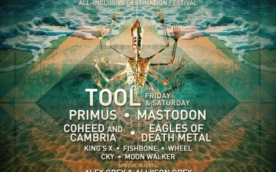 Tool Announce “Live in the Sand” Destination Festival with Primus, Mastodon, Coheed and Cambria, MORE!