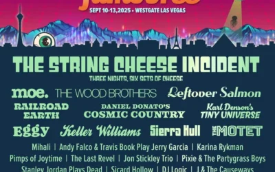 Bender Jamboree Announces 2025 Las Vegas Lineup: String Cheese Incident, moe., Leftover Salmon, Wood Brothers, MORE!