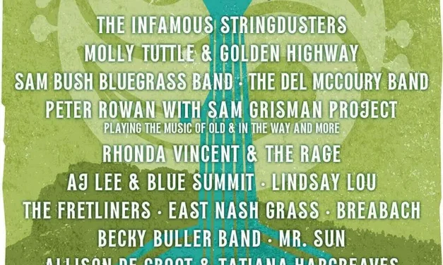 Molly Tuttle, Sam Bush, And The Infamous Stringdusters Headline RockyGrass 2025 Lineup