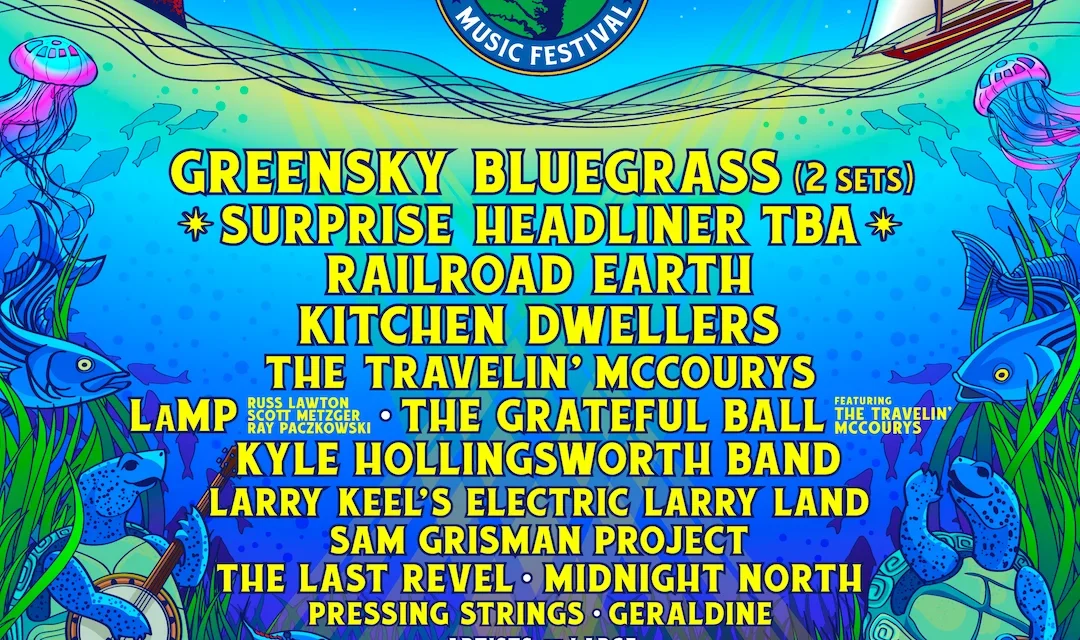 Annapolis Baygrass Music Festival 2025 Lineup Graphic