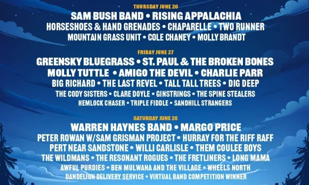 Blue Ox Music Festival Announces Its Initial Artist Lineup For 2025