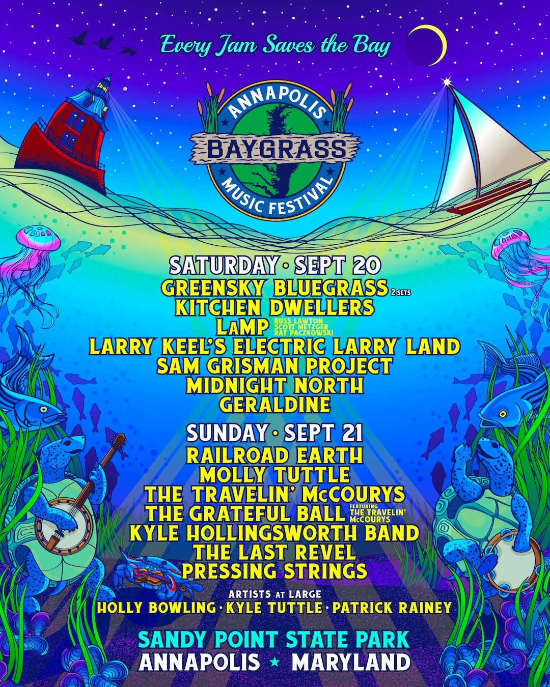 Annapolis Baygrass 2025 Daily Lineups Annapolis Baygrass 2025 Daily Lineups