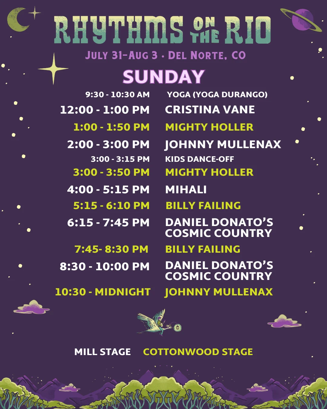 ROTR-2025-Daily-Schedules-SUNDAY (2) Rhythms on the Rio 2025 Daily Schedules (Sunday)