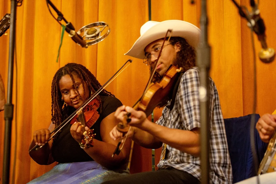 Fiddlers Shanice Richards and Isaiah Sibi photo by Justin Ikpo Fiddlers Shanice Richards and Isaiah Sibi photo by Justin Ikpo