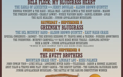 Earl Scruggs Music Festival Announces 2026 Lineup