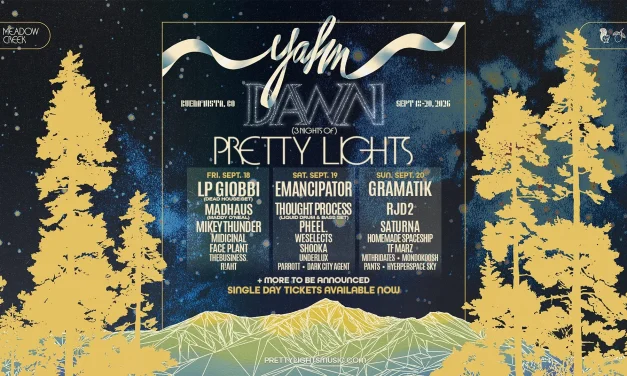 Pretty Lights’ “Yahn Dawn” Reveals Daily Lineups, Single Day Tickets for Buena Vista, Colorado Festival